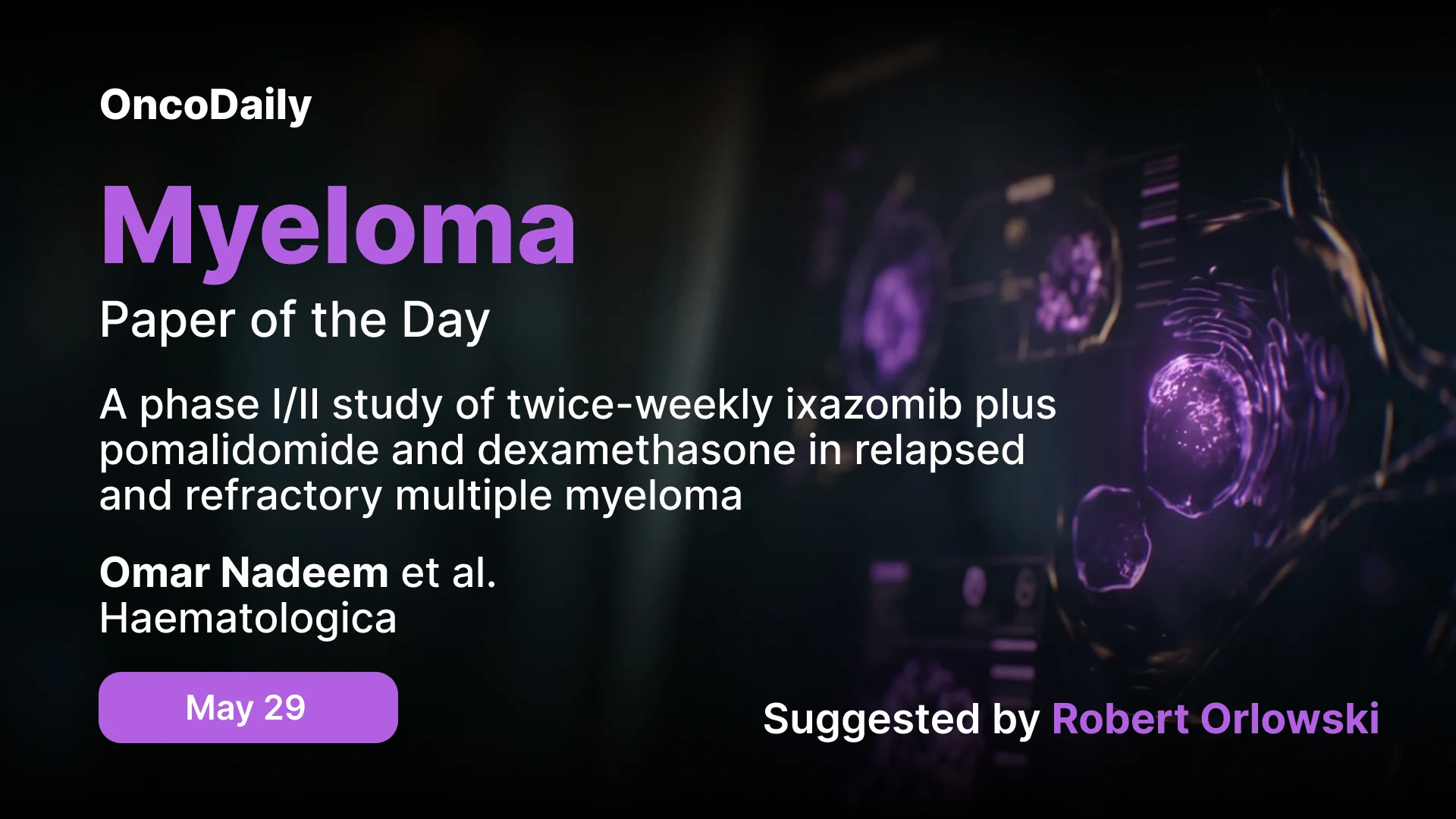 Myeloma Paper of the Day