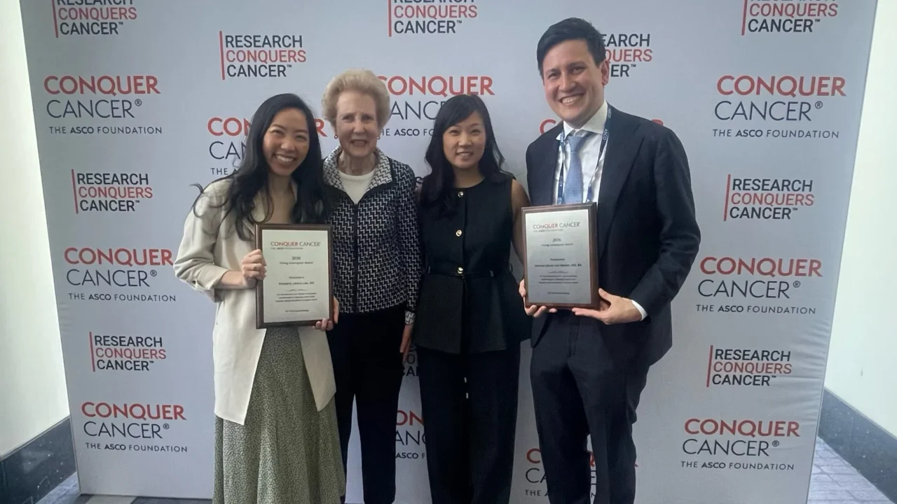 Kimberly Loo and Herman van Besien Received ASCO-Conquer Cancer Young Investigator Awards – WCM