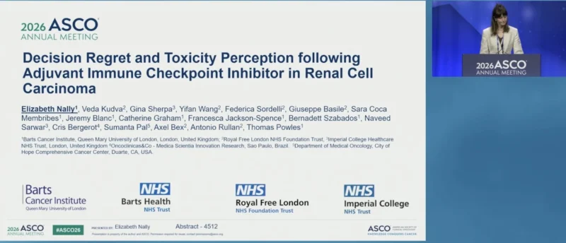 Katy Beckermann: Decision Regret After Adjuvant Pembro in RCC is Driven by Toxicity That CRCAE Never Captures 2 Katy Beckermann