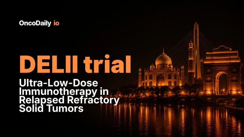 DELII trial: Ultra-Low-Dose Immunotherapy in Relapsed Refractory Solid Tumors