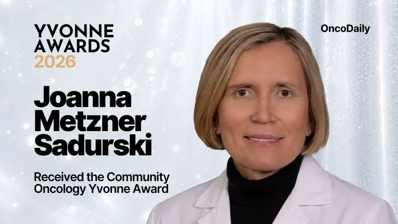 Joanna Metzner-Sadurski Received the Community Oncology Yvonne Award 2026