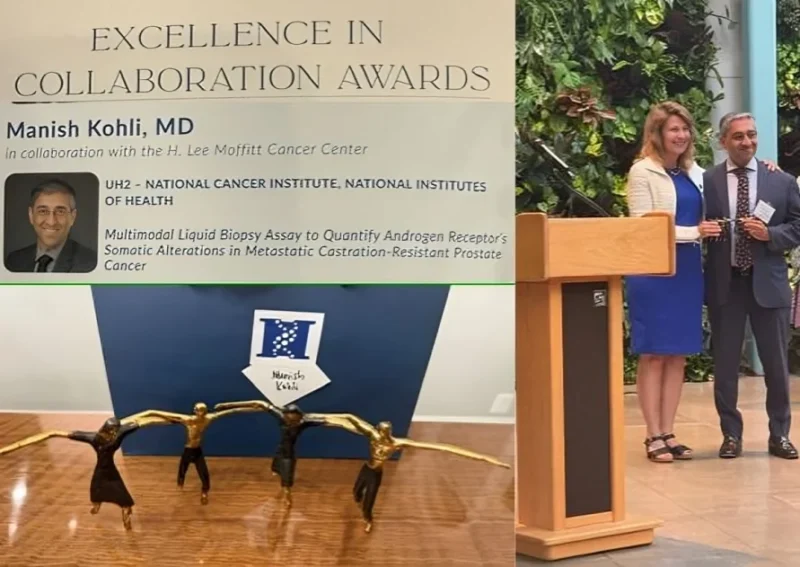 Manish Kohli: Honored to Receive Excellence in Collaborative Research Award 2 Manish Kohli