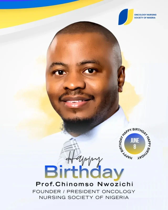 Today, We Celebrating Chino Nwozichi for Advancing Cancer Care in Nigeria - ONS-Nigeria 2 ONS-Nigeria