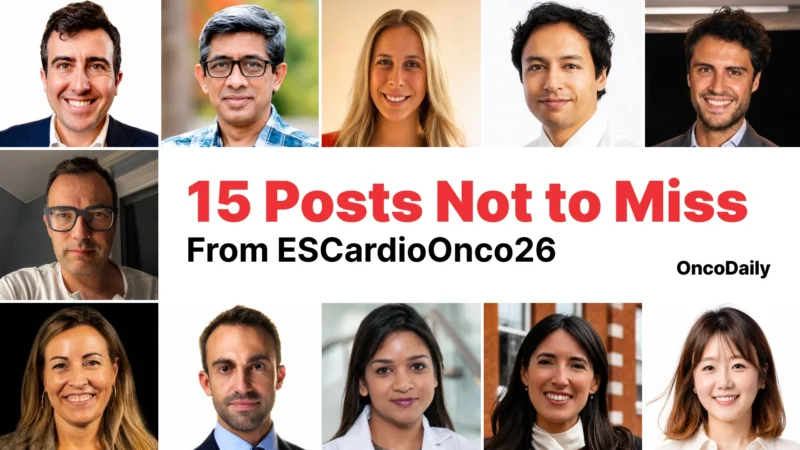 15 Posts Not To Miss From ESCardioOnco26