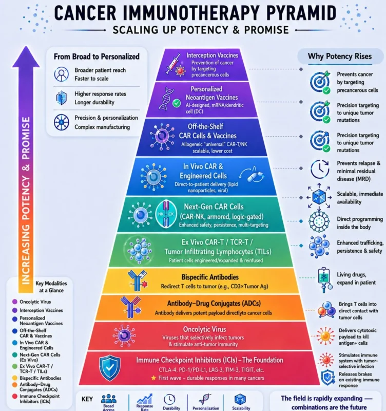 Matt Sagan: Cancer Immunotherapy Pyramid from Eric Topol 2 Matt Sagan