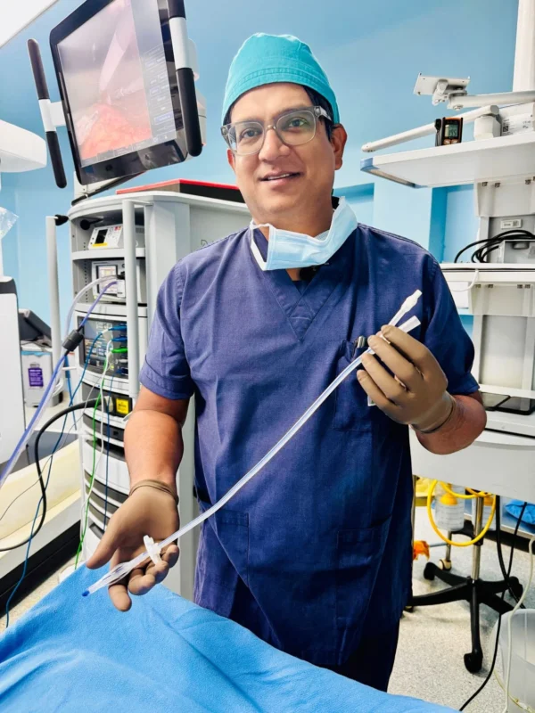 Vinay Samuel Gaikwad: First Use of Alpitube Faecal Diversion System in India 2 Vinay Samuel Gaikwad: First Use of Alpitube Faecal Diversion System in India