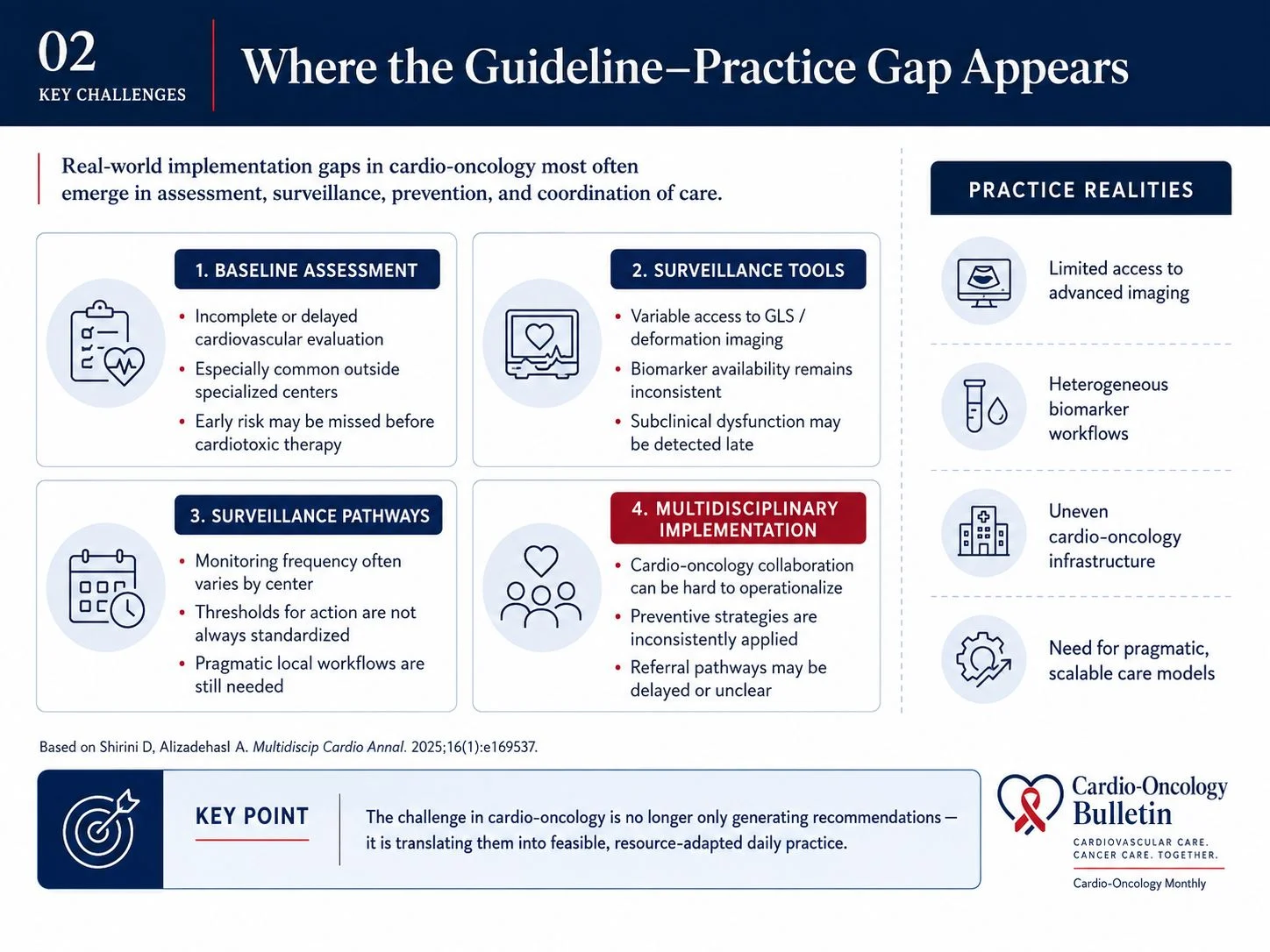 Bridging the Gap Between Cardio-Oncology Guidelines and Clinical Practice - Cardio-Oncology Bulletin