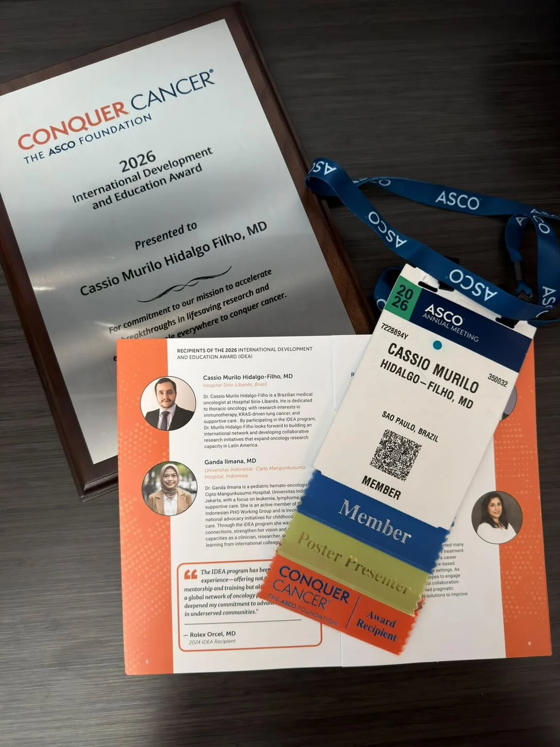 Cassio Murilo Hidalgo Filho: Wrapping Up My First ASCO Annual Meeting 2 Cassio Murilo Hidalgo Filho: Wrapping Up My First ASCO Annual Meeting