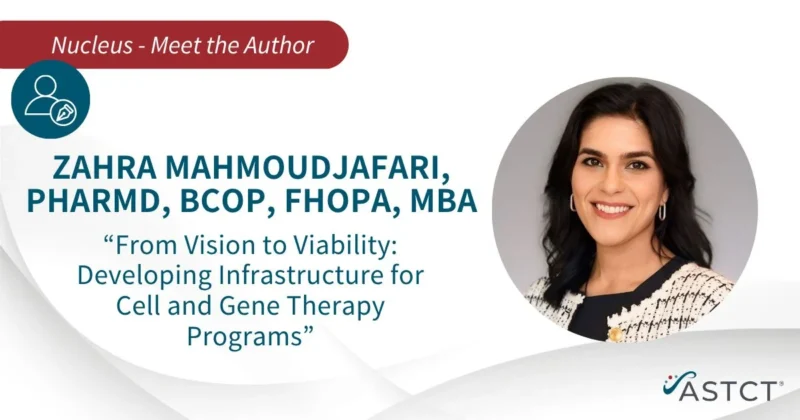 Al-Ola Abdallah: Proud of Pharmacist Leader Zahra Mahmoudjafari for Advancing Cell and Gene Therapy 2 Al-Ola Abdallah