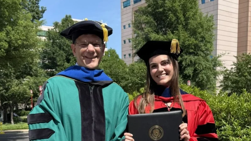 Charles Roberts: Inspiring Seeing One of My Own Trainees, Dr. Hayden Malone, Receive Her Hood