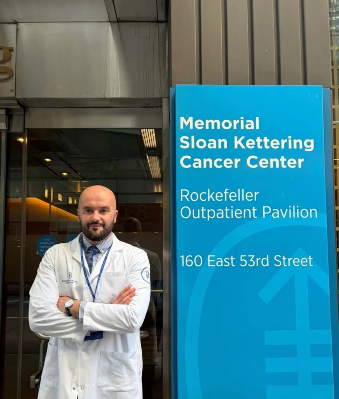 Emir Sokolović: Founded in 1884, MSK Has Been Shaping the Future of Cancer Care for More Than a Century 2 Emir Sokolović