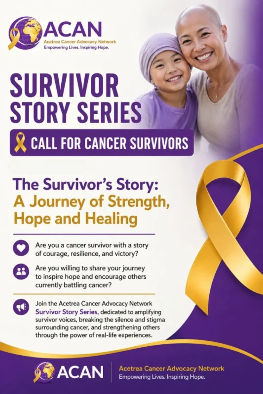 New Week, New Hope, New Stories to Inspire the World - Acetrea Cancer Advocacy Network 2 New Week, New Hope, New Stories to Inspire the World - Acetrea Cancer Advocacy Network