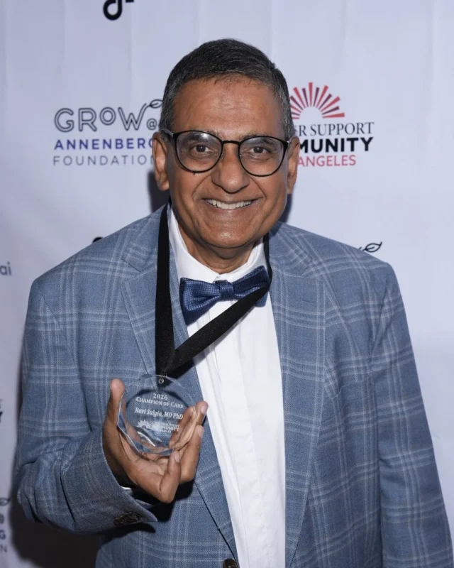 Proud to Celebrate Ravi Salgia Being Named Champions of Care Honoree at City of Hope 2 City of Hope