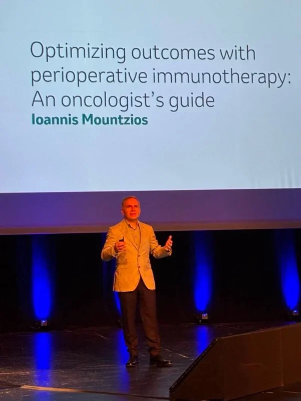 Giannis Mountzios Explores Biomarkers and Treatment Strategies in Early-Stage NSCLC