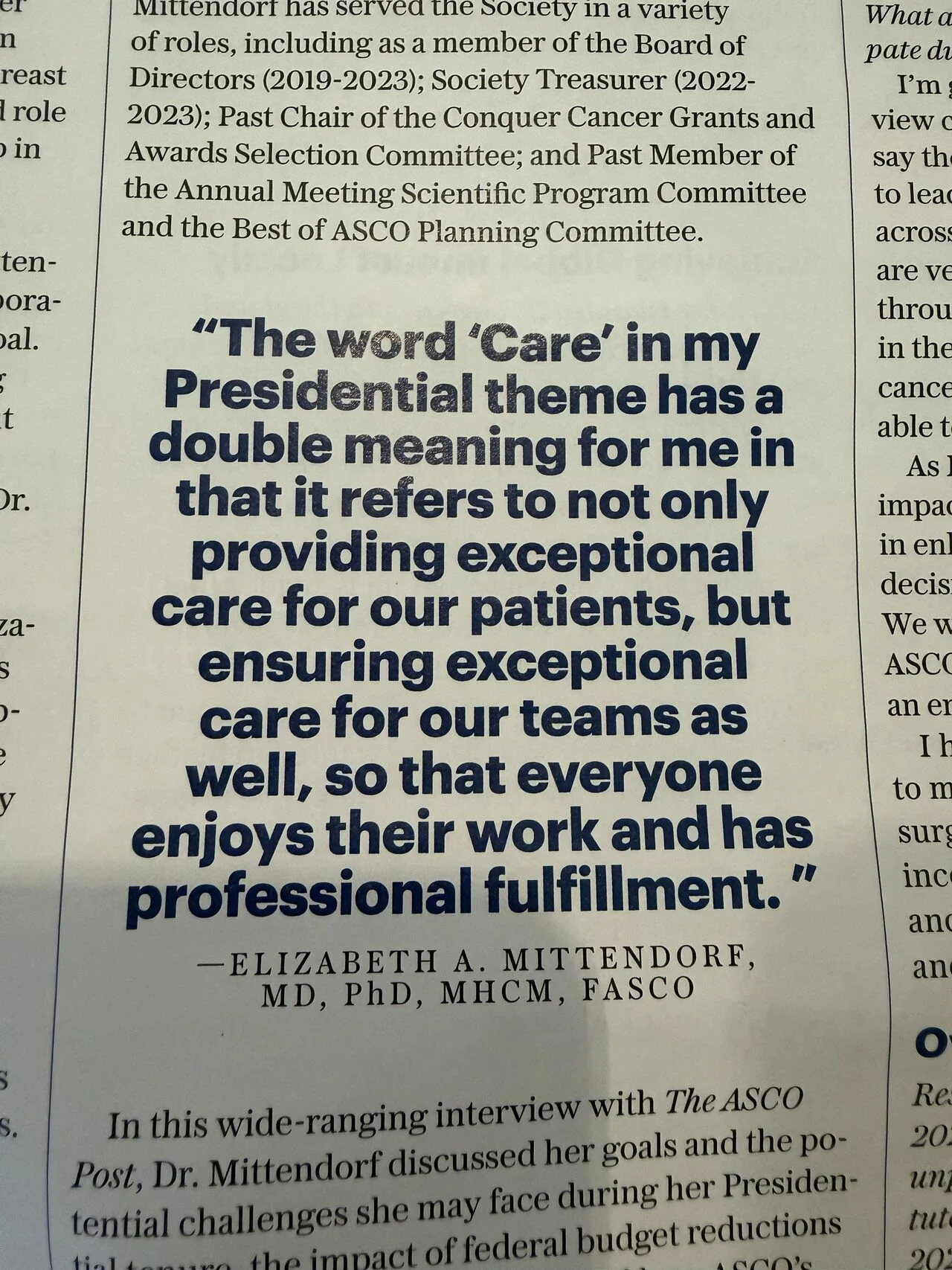 Joanna Metzner-Sadurski: When We Invest in Our Teams, We Strengthen Our Ability to Care for Our Patients 2 Joanna Metzner-Sadurski: When We Invest in Our Teams, We Strengthen Our Ability to Care for Our Patients