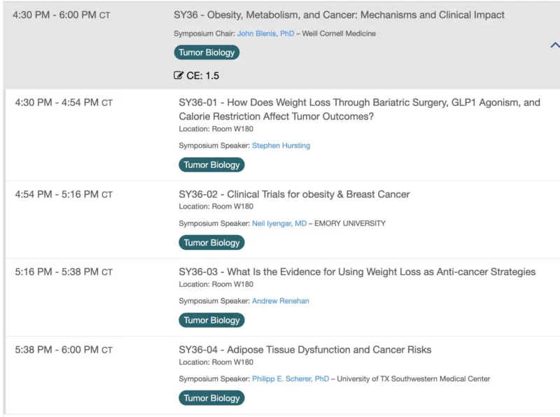 Neil Iyengar: The Evolving Evidence on Weight Loss Interventions in Breast Cancer 2 Neil Iyengar: The Evolving Evidence on Weight Loss Interventions in Breast Cancer