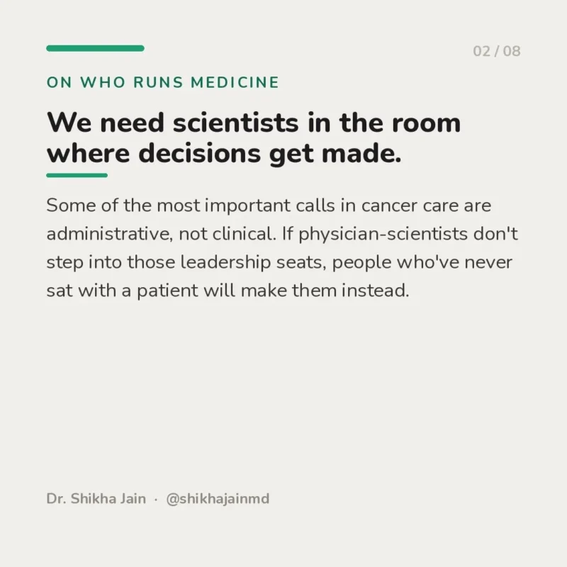 Shikha Jain: Leadership, AI, and the Future of Oncology in Conversation with Kimryn Rathmell at ASCO26