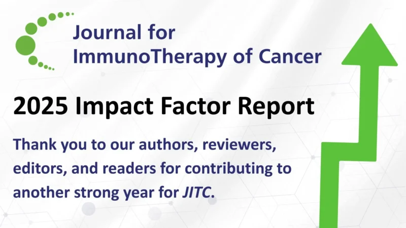 JITC Achieves Strong Impact Factor Growth in 2025 2 JITC