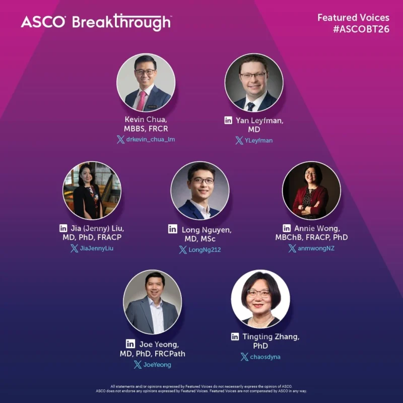 Yan Leyfman: Honored to be Selected as a Featured Voice for ASCO Breakthrough 2026 2 Yan Leyfman, ASCO