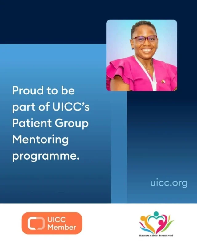 Eveline Tata Mayaah: Proud to Be Part of UICC's Patient Group Mentoring Programme