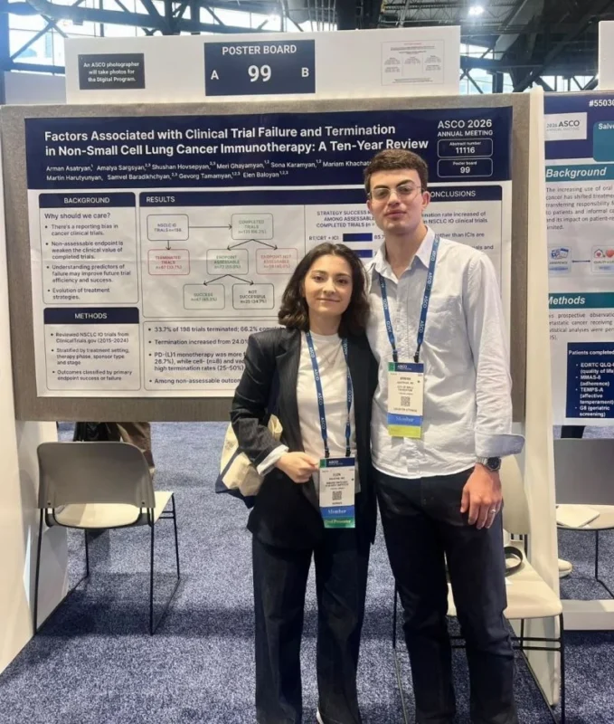 Arman Asatryan: Honored to Present NSCLC Immunotherapy Research at ASCO 2026 2 Arman Asatryan