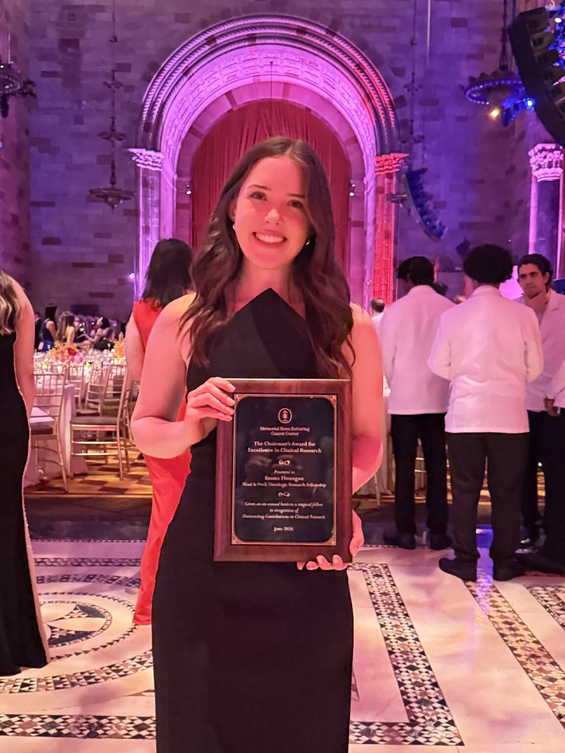 Emma Finnegan: Honoured to Receive the Chairman’s Award for Excellence in Clinical Research at MSK