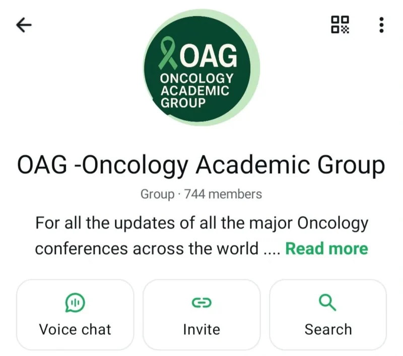 Amol Akhade: 1 Year of OAG and OncoWisdom 2 Amol Akhade