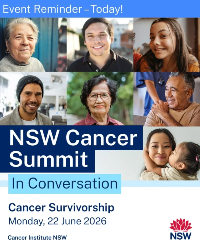 Tracey O’Brien Having Discussion on Cancer Survivorship at NSW Cancer Summit 2 Tracey O’Brien