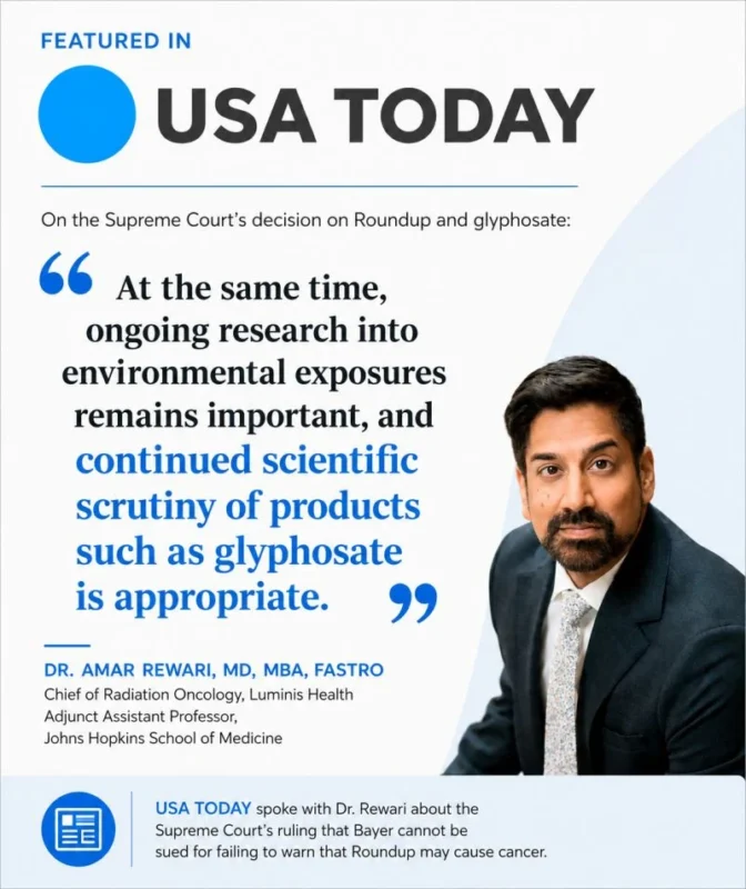 Amar Rewari: Hazard vs. Risk in the Glyphosate and Lymphoma Debate