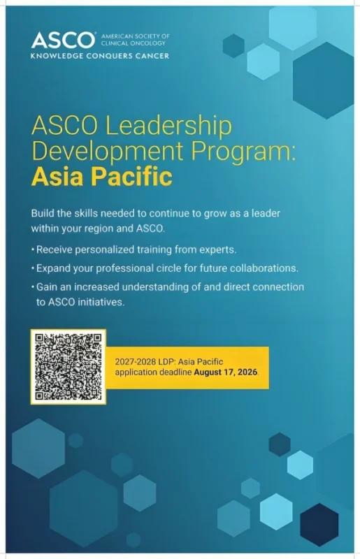 Long Nguyen: Applications Are Now Open for the 2027–28 ASCO Leadership Development Program 2 Long Nguyen