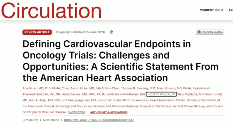 Neeraj Agarwal: AHA and ASCO Joint Statement on Defining Cardiovascular Endpoints in Oncology Trials 2 Neeraj Agarwal