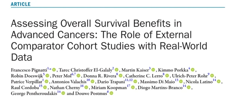 Zhaohui Su: High-Quality Real-World Evidence Emerges as a Powerful Tool in Oncology Evaluation 2 Zhaohui Su