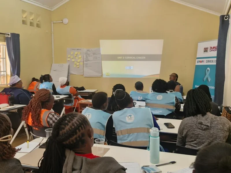 Community Health Promoters Trained to Strengthen Cancer Early Detection in Kenya- Kenyan Network of Cancer Organizations 2 Kenyan Network of Cancer Organizations