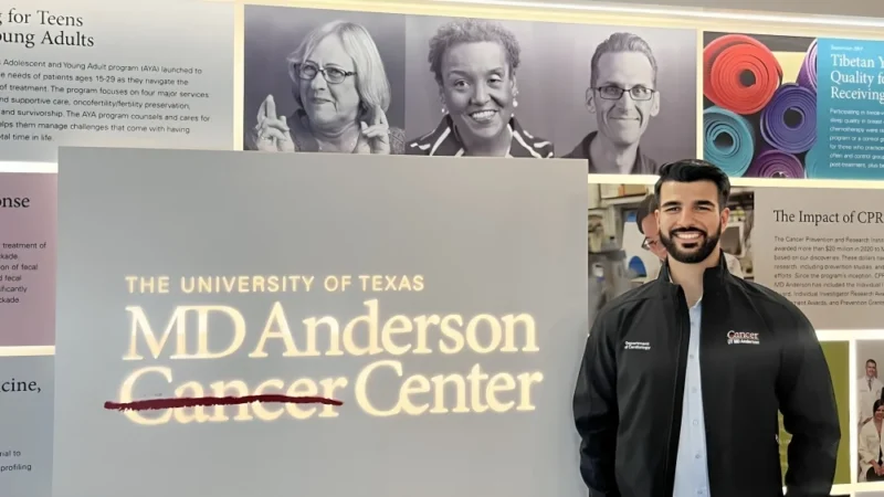 Muhammed Furkan Yıldırım: Outstanding Experience at UT MD Anderson Cancer Center