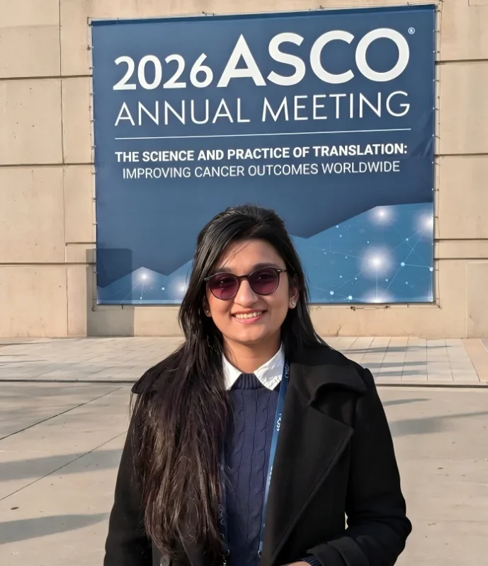 Greeshma Gajera: Incredible Opportunity and Global Oncology Collaboration at ASCO26 2 Greeshma Gajera