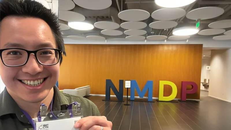 Alex Niu: Celebrates Scholarship, Mentorship, and Research at BMT CTN Meeting