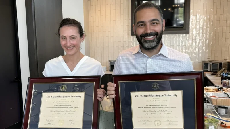 Julie Bauman: Congratulations on GW Hematology/Oncology Fellowship Graduation