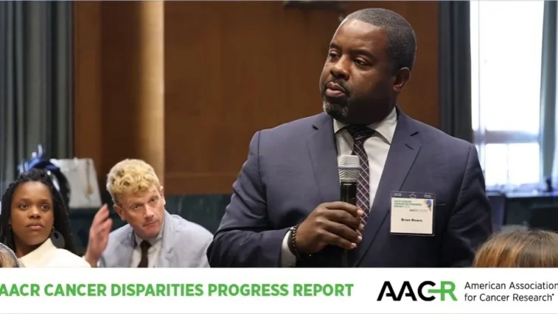 Brian M. Rivers Emphasizes Sustained Funding to Eliminate Cancer Disparities – AACR
