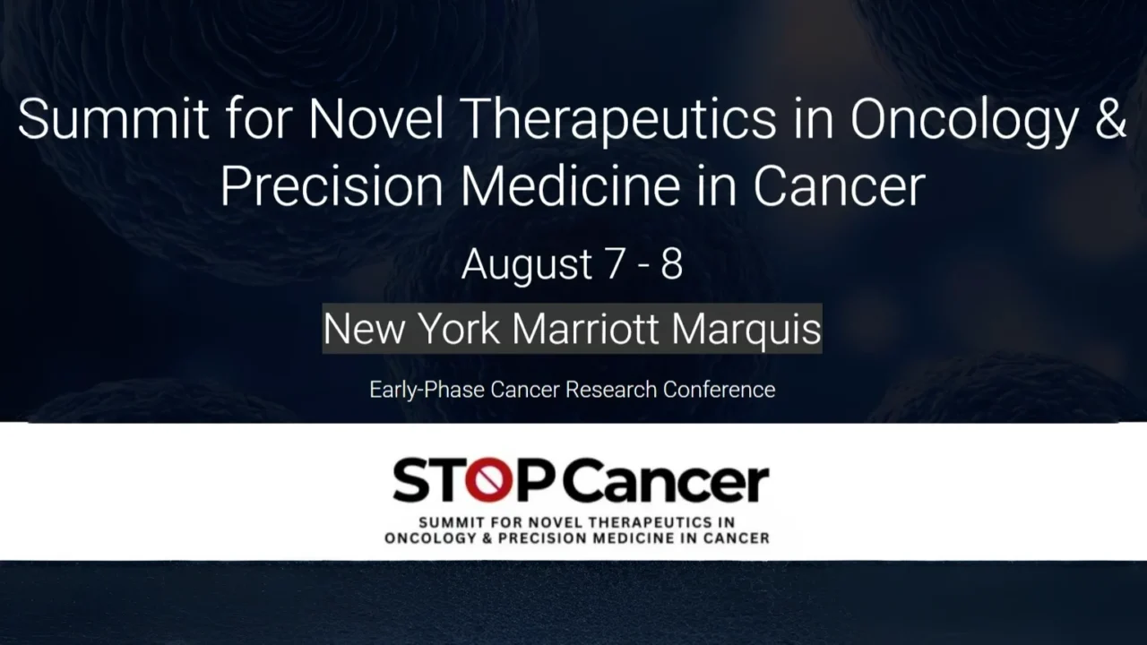 2026 Summit for Novel Therapeutics in Oncology and Precision Medicine in Cancer (STOP Cancer)