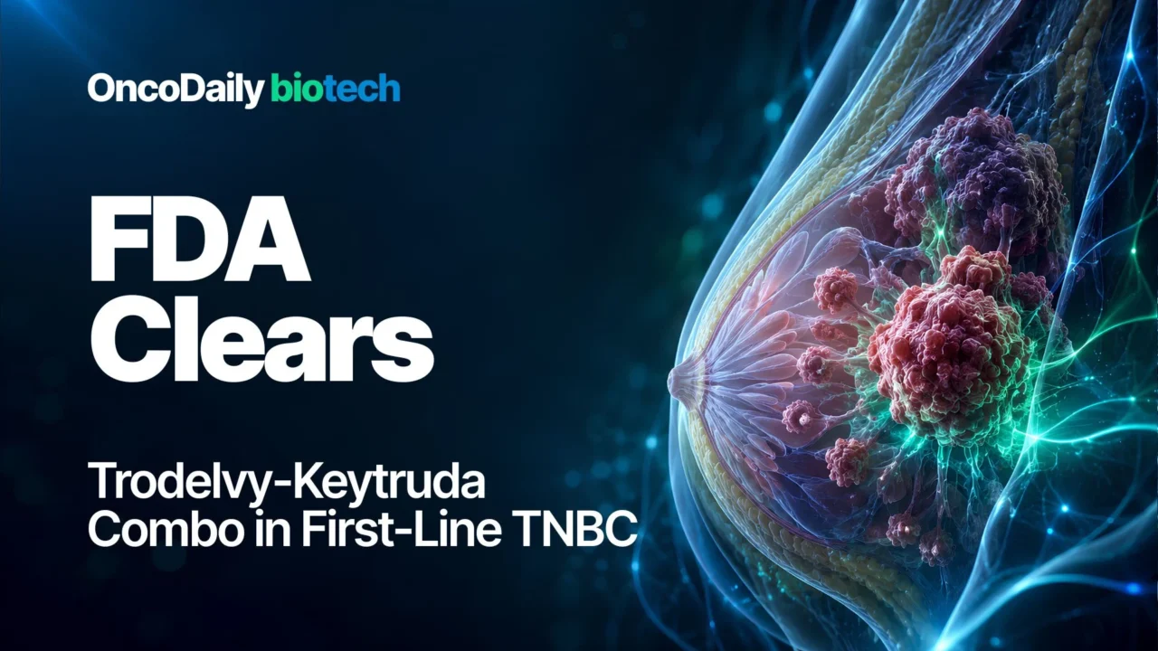 FDA Approves Gilead’s Trodelvy, Alone and With Merck’s Keytruda, in First-Line Metastatic TNBC
