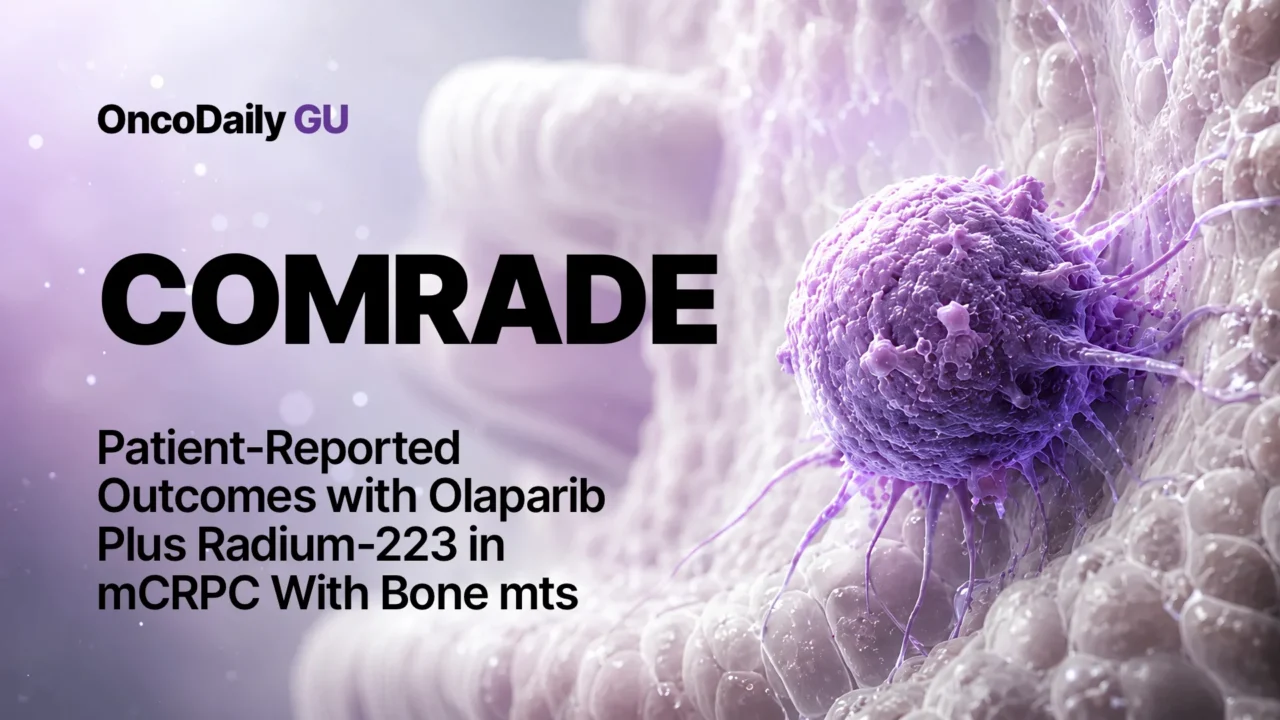 COMRADE: Patient-reported outcomes with Olaparib Plus Radium-223 in mCRPC With Bone Metastases