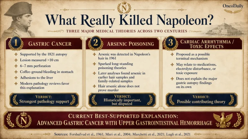 Napoleon Bonaparte cause of death AT