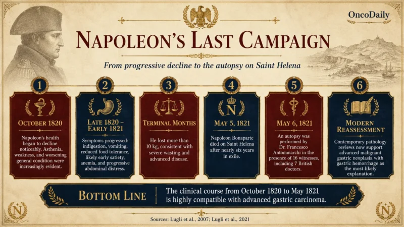 Napoleon Bonaparte cause of death