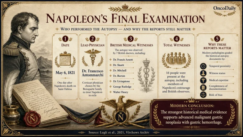 Napoleon Bonaparte cause of death