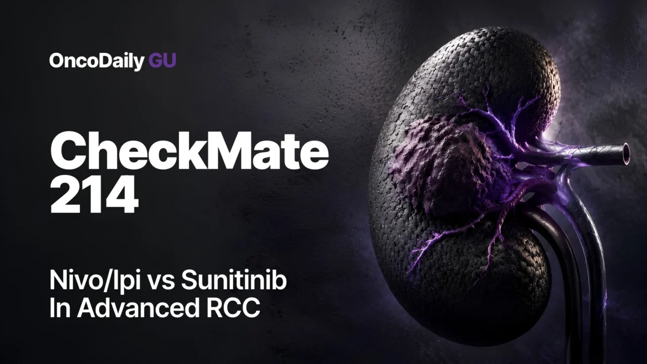 CheckMate 214 Updates: Nivolumab Plus Ipilimumab Versus Sunitinib in Advanced RCC