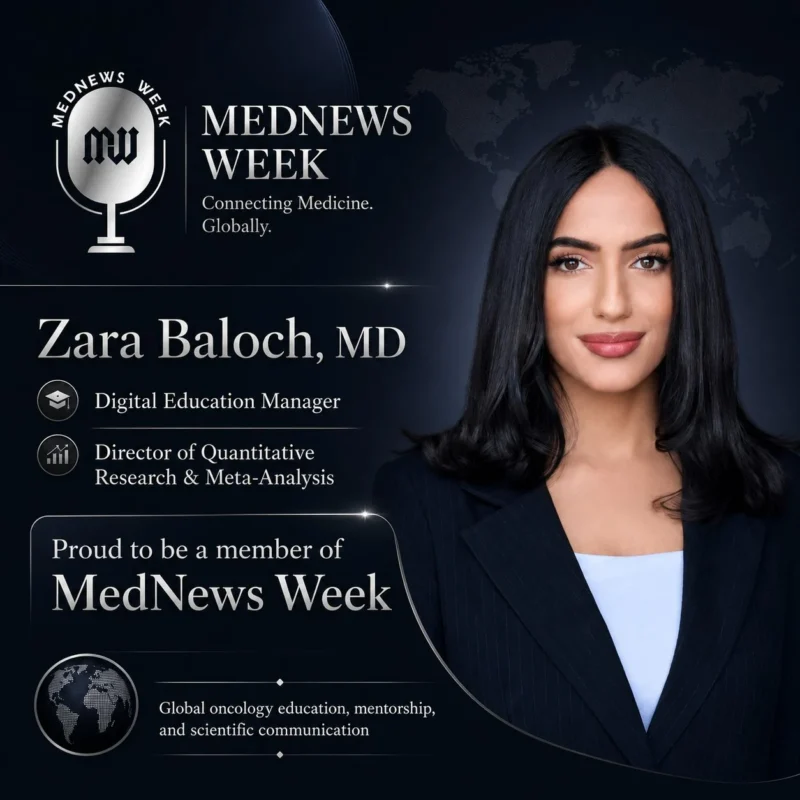 Yan Leyfman: Thrilled to Welcome Dr. Zara Baloch to the MedNews Week Leadership Team