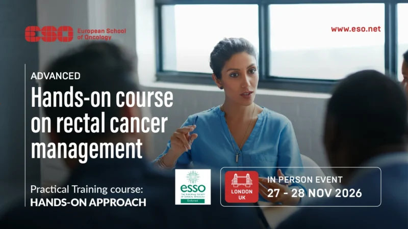 Deadline Extended for Hands-on Course on Rectal Cancer Management – ESO
