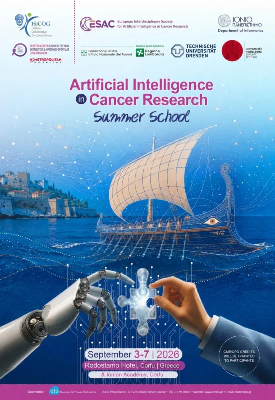 Helena Linardou: AI for Cancer Research Summer School Returns to Corfu in 2026 2 Helena Linardou: AI for Cancer Research Summer School Returns to Corfu in 2026