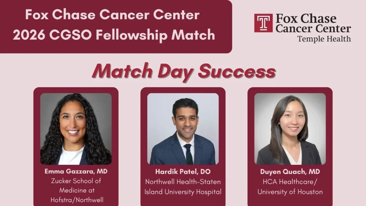 Sanjay S. Reddy: Congratulations to Newly Matched Surgical Oncology Fellows