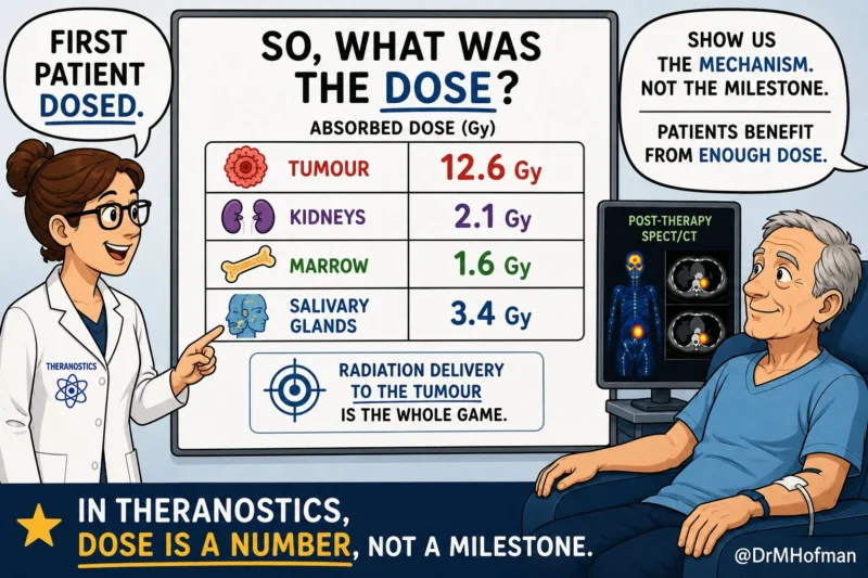 Michael Hofman: Patients Don't Benefit From a First Dose, They Benefit From Enough Dose. 2 Michael Hofman